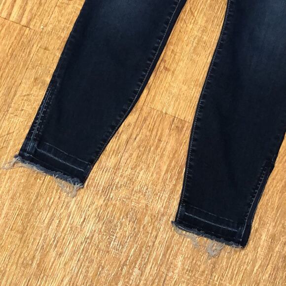 Kut from the Kloth Donna Ankle Skinny Dark Wash Blue Denim Jeans Size 4 - Picture 5 of 11